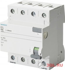 УЗО - устройство защитного отключения Siemens 5SV4344-0