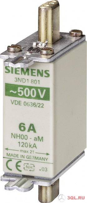 Плавкая вставка Siemens 3ND1817