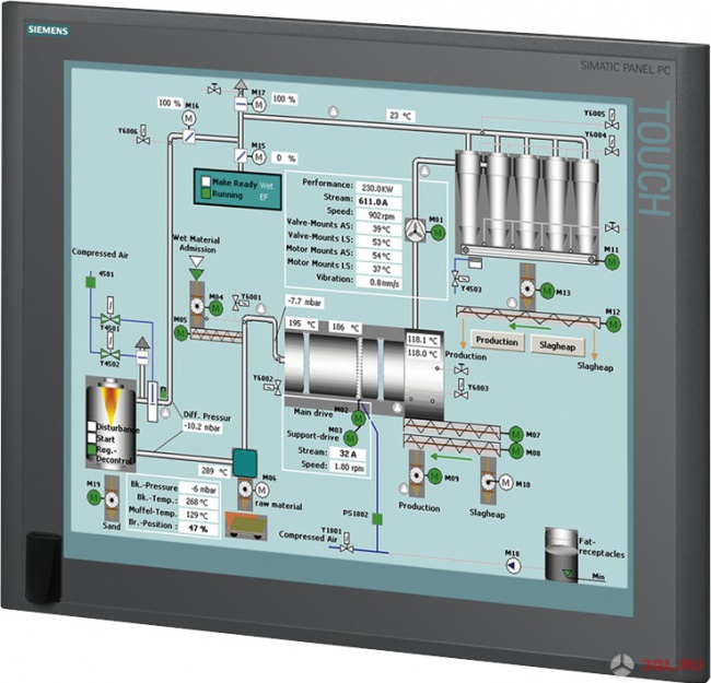 Промышленный компьютер Siemens 6AV7884-5AE20-4BX0