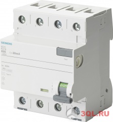 УЗО - устройство защитного отключения Siemens 5SV3444-6LA01