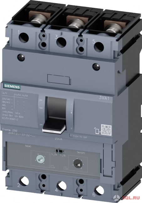 автоматический выключатель Siemens 3VA1216-4EF32-0HC0