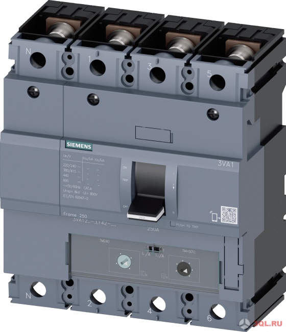 автоматический выключатель Siemens 3VA1225-4EF42-0KC0